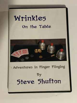 Wrinkles On The Table By Steve Shufton 2 X Dvd 
