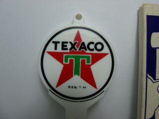 Vintage Texaco Pole ADV Thermometer Fisher Oil Co.  TN Tenn w/ Box 3