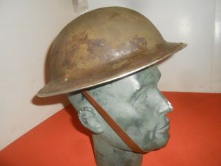 G.  Britain Army : 1942 Wwii British Steel Helmet Ww2 1942. ,