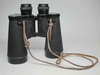 Pre Wwii Bausch & Lomb 7x50 M17 Military Binoculars Us Army/navy Field Glasses