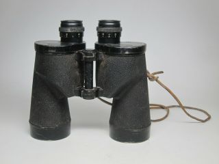 Pre WWII Bausch & Lomb 7x50 M17 Military Binoculars US ARMY/NAVY Field Glasses 2