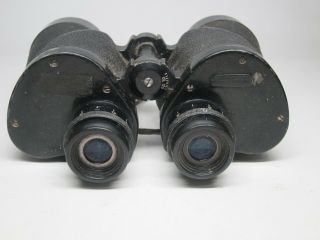 Pre WWII Bausch & Lomb 7x50 M17 Military Binoculars US ARMY/NAVY Field Glasses 3