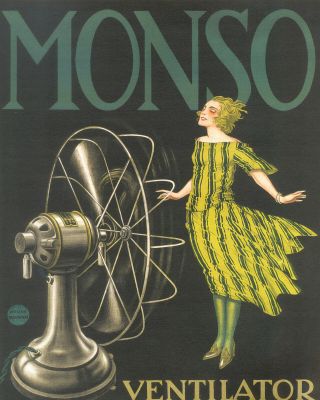 Monso Vintage Art Print A1 Size Print Poster For Your Frame Painting Advert
