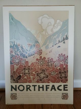 David Lance Goines Poster Northface 1980 Portal Publications Ltd Dgo78 Litho