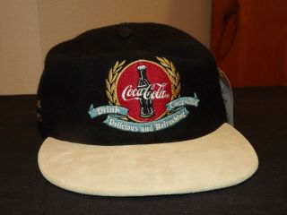 Le Louisville Coca Cola Wool & Suede Numbered Ball Cap With Adjustable Strap Mwt