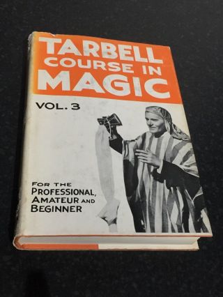 (o) Vintage Magic Trick Book Tarbell Course In Magic Vol 3 By Dr Harlan Tarbell