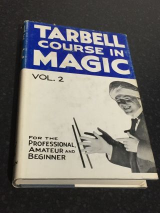 (o) Vintage Magic Trick Book Tarbell Course In Magic Vol 2 By Dr Harlan Tarbell