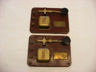 Vintage International Signal Electric Mfg.  Co.  Telegraph Key Morse Code