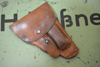 Ww2 Wwii Cz 27 - 7.  65mm Pistol Holster For Wehrmacht Or Waffen