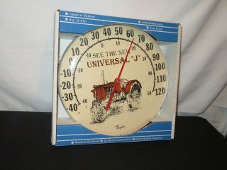 Orignial Jumbo Dial Taylor Thermometer Minneapolis Moline Universal J Tractor