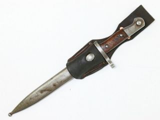 Turkish Mauser M1935 Bayonet And Scabbard With Frog E1190