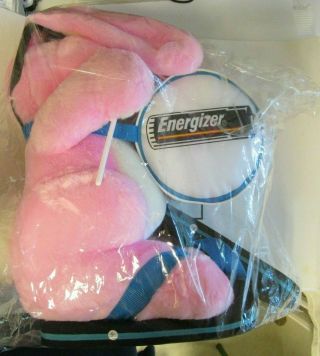 23 " Energizer Batteries Bunny Rabbit Plush Stuffed W Sandals Glasses 2004 Nip