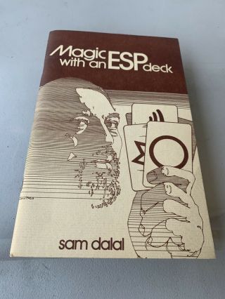 Vintage 1977 Magic With An Esp Deck By Sam Dalal