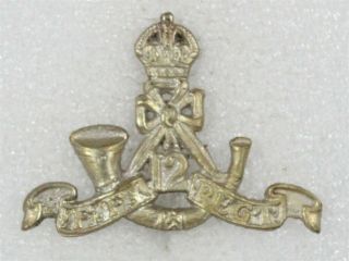 British India Army Badge: 12th Frontier Force Regiment