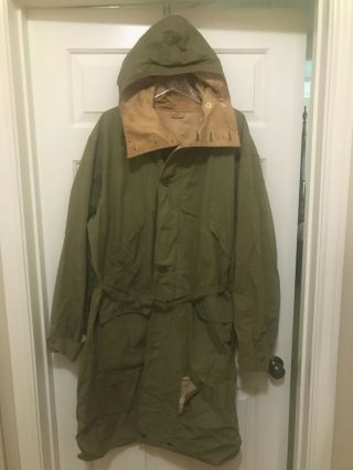 Ww2 Us Army 10th Mountain Division Reversible Combat Parka Size 40