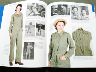 " Women For Victory Vol 2 " Us Ww2 Waac Army Hat Jacket Skirt Dress Reference Book