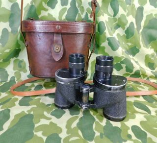 Ww 2,  U.  S.  6x30 Power Binoculars With Case