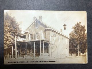 Rppc - Pierron Il - Post Office - General Store - Mewes & Schrumpf - Illinois - Ill - Rp