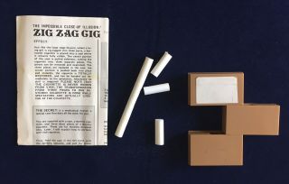 Vintage Magic Trick Tenyo Zig Zag Cig T - 110 Hiroshi Kondo Easy to do 1981 3