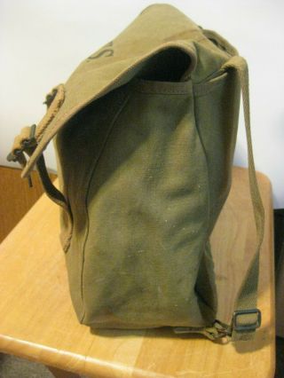 1941 U.  S.  CANVAS FIELD PACK - POWERS AND COMPANY - MARINES? 3