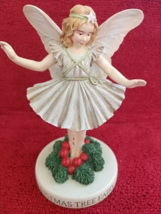 Retired Cicely Mary Barker Flower Fairies Figurine Christmas Tree Fairy