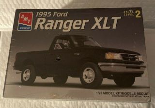Amt Ertl 1995 Ford Ranger Xlt Truck - 1/25 Model Kit - - Misb Minty