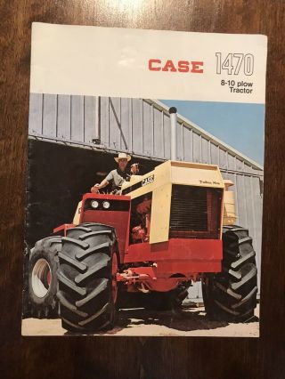 Case 1470 4wd Tractor Sales Brochure