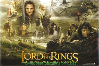 Lord Of The Rings Movie Poster 13x20 Inch Mini - Sheet,  Spider - Man Mini - Sheet
