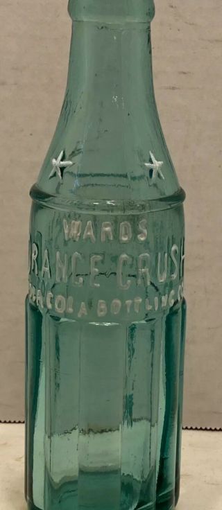 Early Wards Orange Crush Soda Bottle Bottled By The Coca Cola Co.