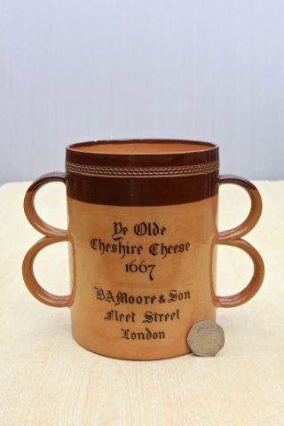 Vintage Moore & Son Ye Olde Cheshire Cheese 1667 Salt Glazed Royal Doulton Mug