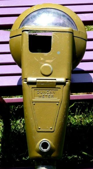 Vintage Duncan Parking Meter Top Shell Only