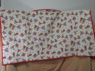 Vintage Raggedy Ann And Andy Baby Quilt