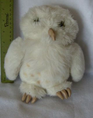 Harry Potter Gund Plush Hedwig 2001 Stuffed Snowy Owl Mini Plushie Doll