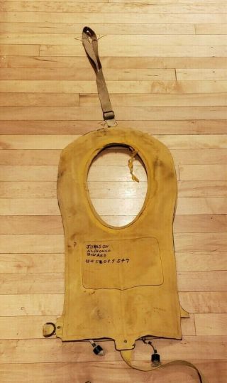 Wwii First African American Paratrooper - Usaaf Type B - 4 Mae West Life Vest