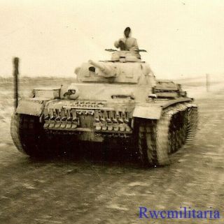 Best German Pzkw.  Iii Panzer Tank In Snow Camo Moving In Winter On Road