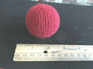 Rare 2 1/4 " Crochet Ball / Chop Cup Finale Load Ball