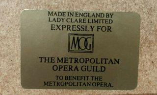 York Metropolitan Opera House Guild,  1883 - 1966 Framed Lithograph Print ca1912 3
