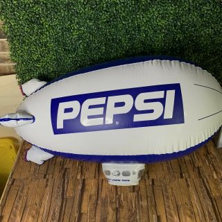 Giant Inflatable Pepsi Blimp Airship Pool Float Display Advertising 48 "