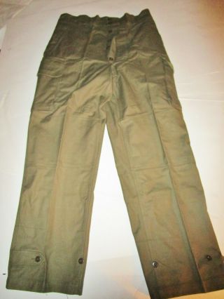 Vintage Wwii? Army French? France Military? Uniform Pants Cargo Trousers