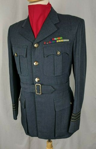 Raf Officers Large Size Uniform Tunic Jacket Squadron Leader Wwii Malaya Korea
