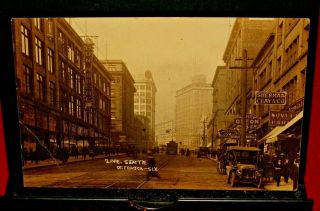 D858,  Seldom Seen Real Photo,  2nd Ave Seattle Wa O.  T.  Frasch Photo,  @1916