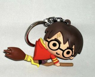 Harry Potter Flying On Broom 3d Figural Keychains - Series 3