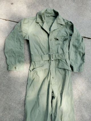 Vintage 1940s Ww2 Us Army Hbt Coveralls S Wwii Military Workwear 13 Star 40s