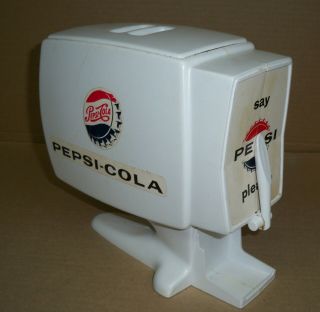 Old Soda Fountain Pepsi Cola Dispenser Plastic Model