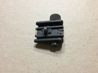 M1 Carbine Rear Sight Marked H In Shield Inland Winchester Ibm Standard