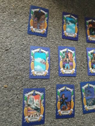12 Different Harry Potter Chocolate Frog Cards Holographic