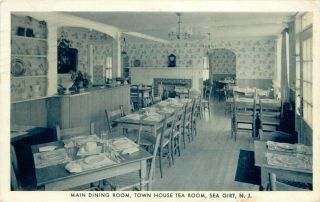 Main Dining Room,  Town House Tea Room,  510 Washington Blvd,  Sea Girt,  Nj 1948