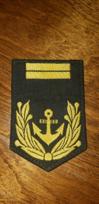 Wwii Ww2 Imperial Japanese Military Rank Patch Uniform Navy Officer