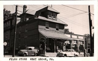 Rppc West Grove Pa Chester County Pyles Store