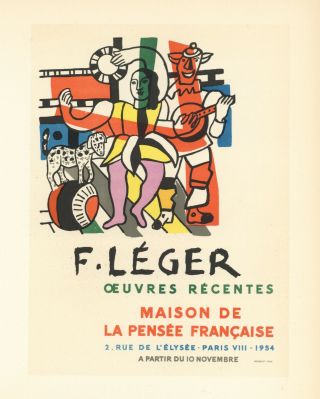 Fernand Leger Lithograph Poster (printed By Mourlot) 7060915